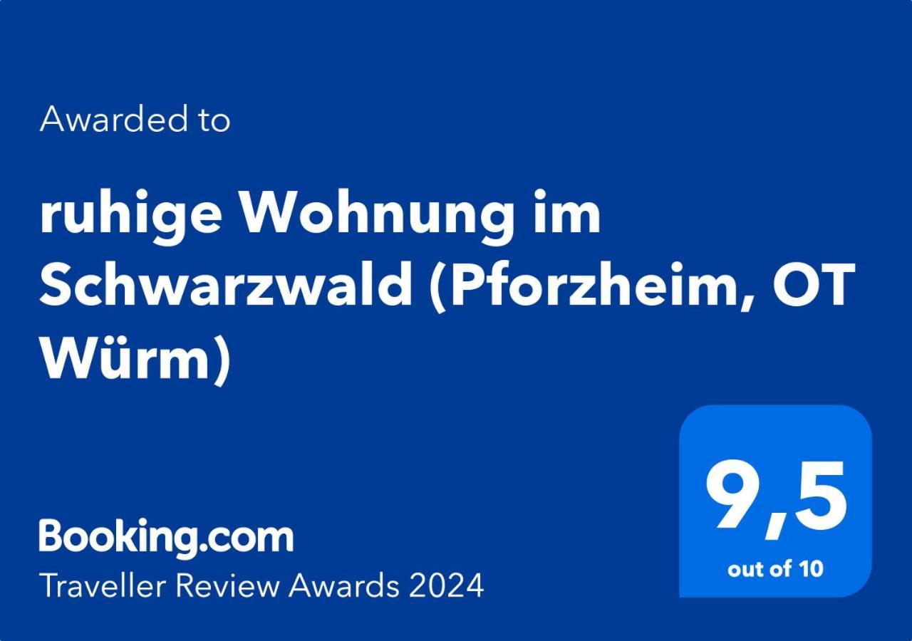 Ruhige Wohnung Im Schwarzwald Pforzheim Zewnętrze zdjęcie
